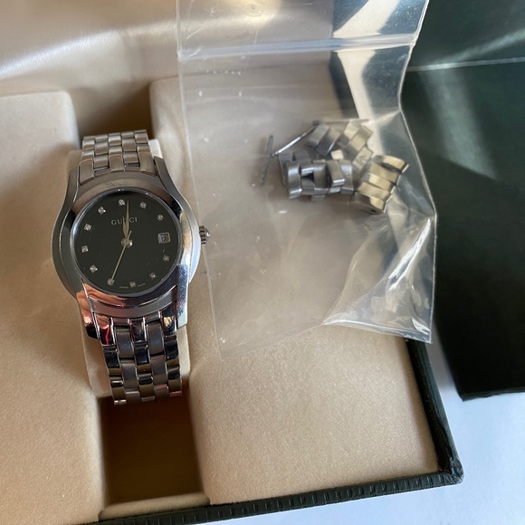 Gucci wristwatch watch 5500L 11P Diamond women’s with box main image 7